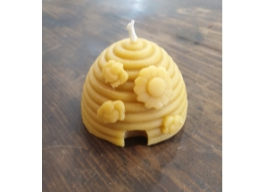 Beeswax candle