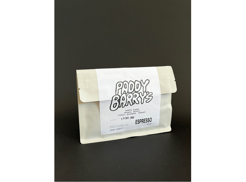 Paddy Barry's Seasonal Espresso