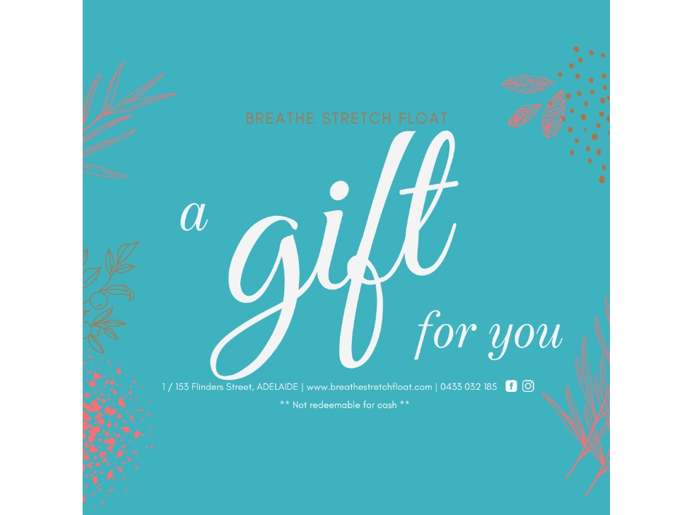 Single Float Gift Card