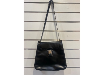 Ferragamo Black Leather Bag